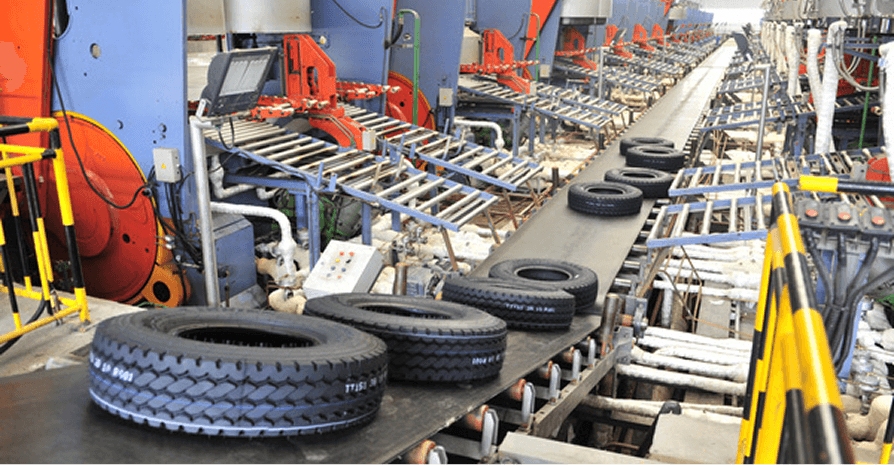 Tire & Wheel Conveyor System